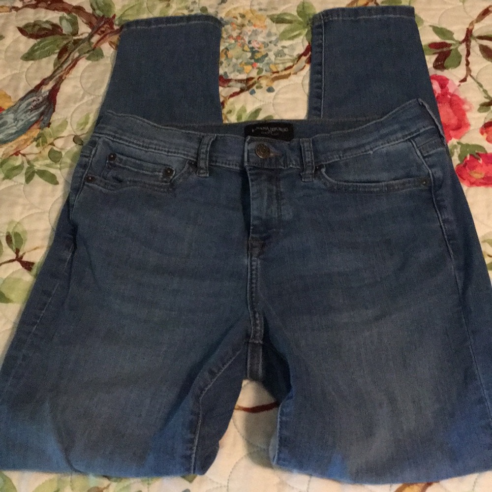 High rise jeans